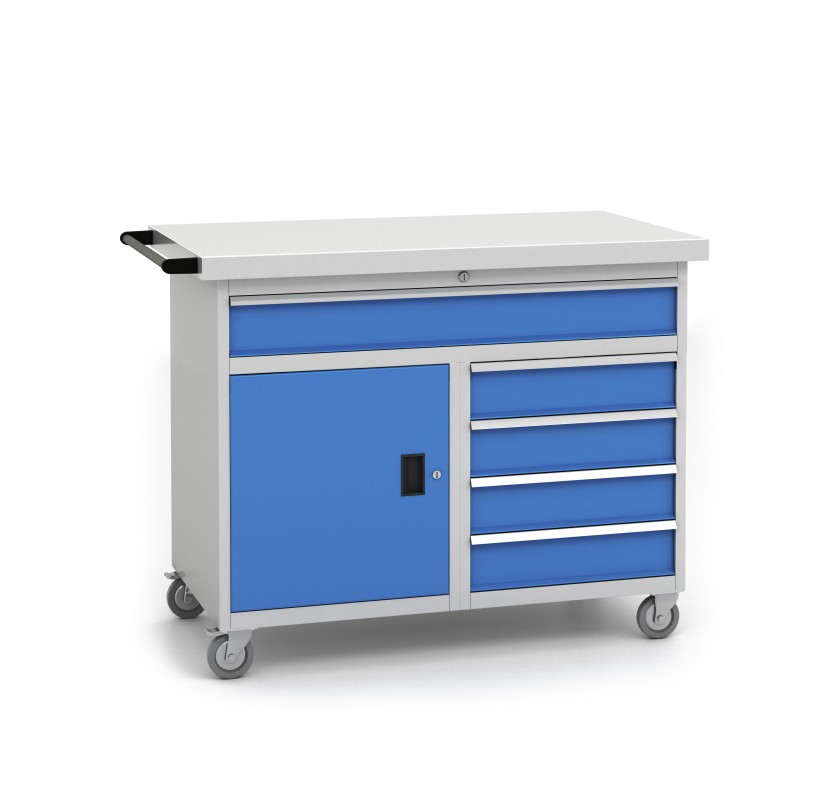 Верстак мобильный ПРОФ ВМ-212 (Т0/Т4/1)